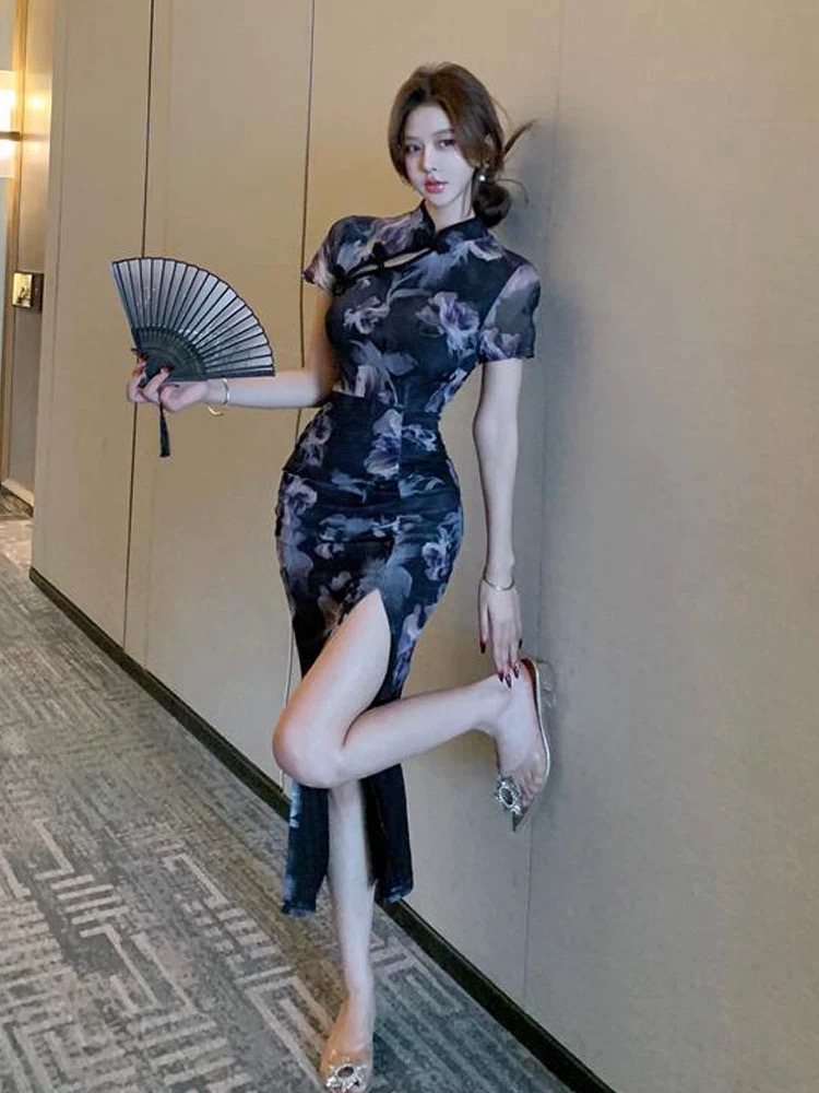 Pleaser seeker qipao dress Q218 images